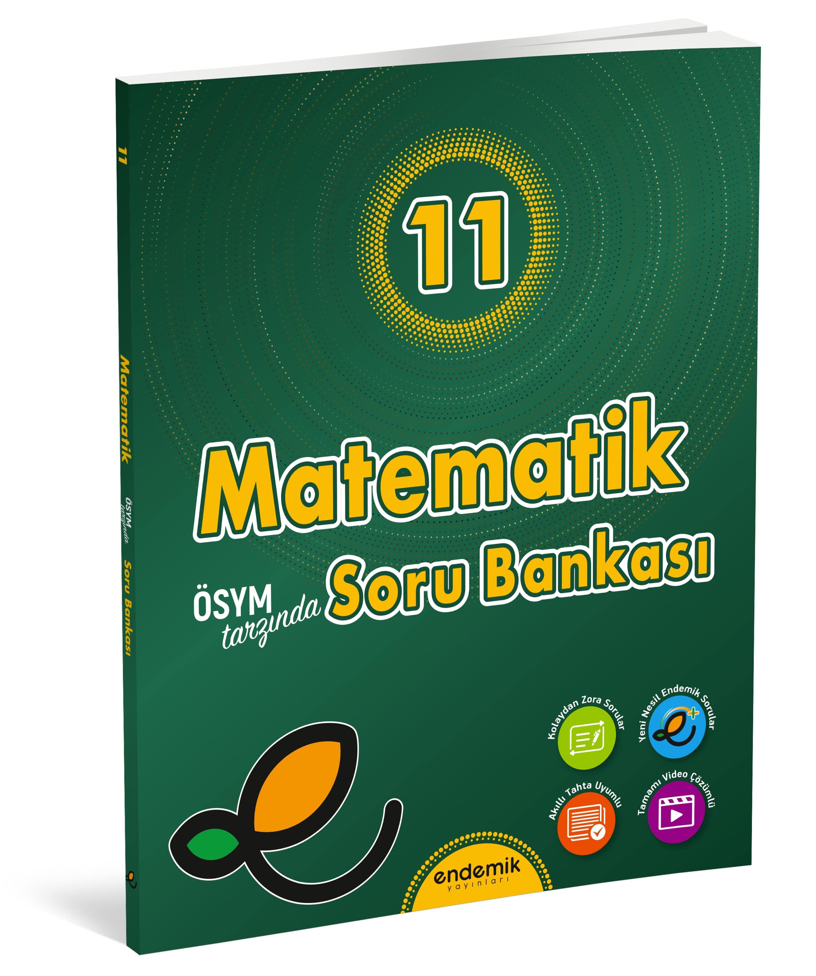 Endemik Yayınları 11.Sınıf Matematik Soru Bankası